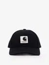 Sacai X Carhartt Wip Logo Baseball Cap In Black