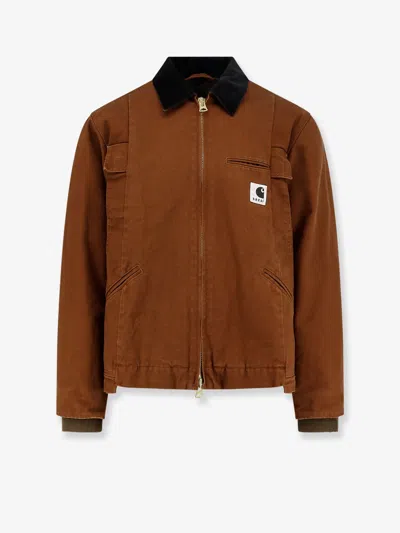 SACAI CARHARTT WIP DUCK COTTON JACKET
