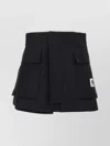 Sacai Black Carhartt Wip Edition Shorts