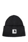 Sacai Carhartt Wip Wool Beanie In Black