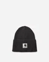 Sacai Carhartt Wip Wool Blend Knit Beanie Hat In Gray