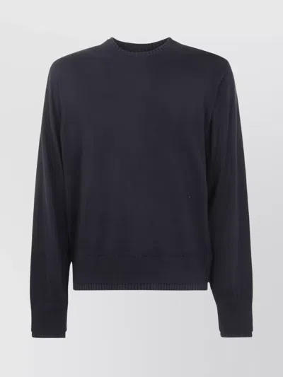 SACAI CASHMERE COTTON KNIT PULLOVER