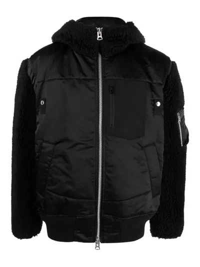 Sacai Casual Jacket In Black