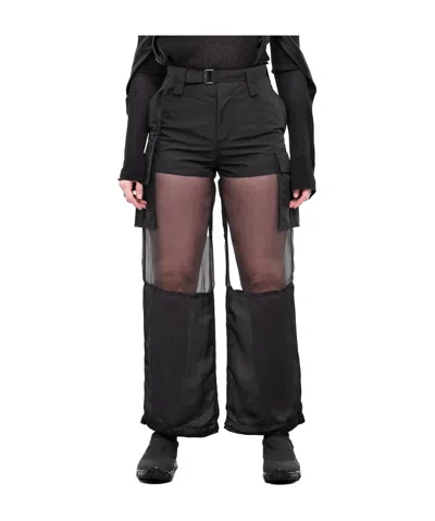 SACAI CASUAL PANTS WITH BELT LOOPS