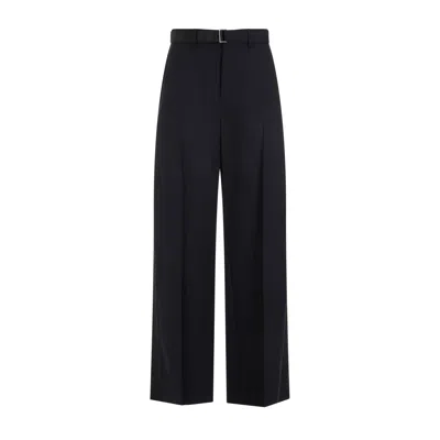 SACAI SACAI CHALK STRIPE PANTS