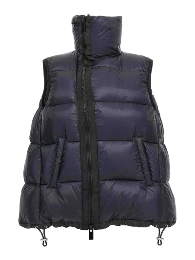 SACAI CHAQUETA ALCOCHADA - AZUL