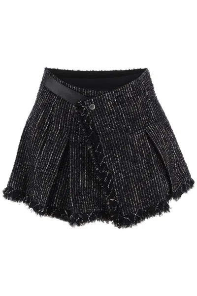Sacai Chic And Comfortable Fall Skirt For Women In Black