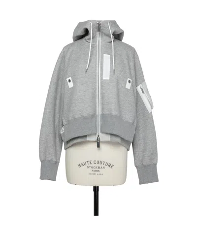 SACAI SACAI CLASSIC-HOOD ZIPPED JACKET
