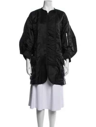 Pre-owned Sacai Coat In Black