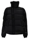 Sacai Black Padded Down Jacket In Black