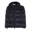 Sacai Black Nylon Down Jacket In Black