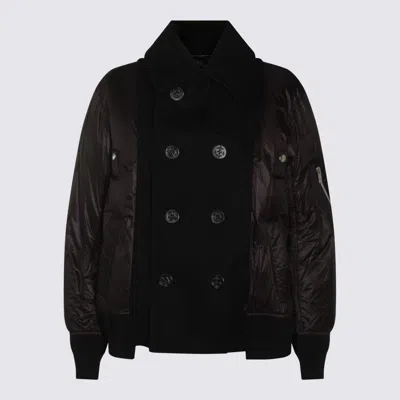 SACAI COATS BLACKS AND GREYS