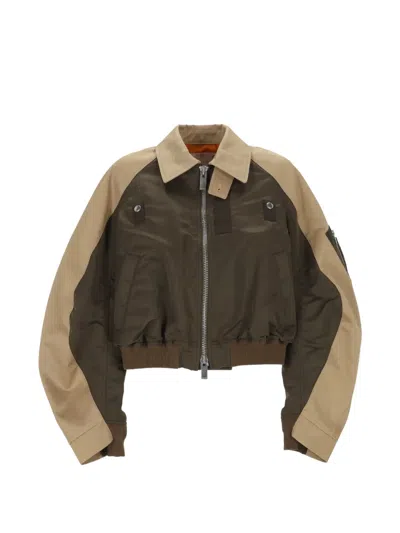 SACAI 拼色飞行员夹克