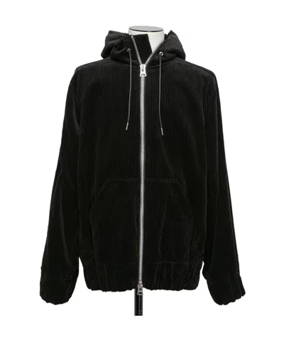 Sacai Corduroy Jacket In Black