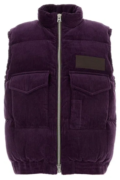 Sacai Purple Corduroy Down Jacket