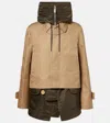 Sacai Long Sleeve Casual Jacket In Neutral