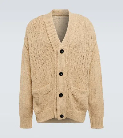 Sacai Cardigan Aus Baumwolle In Beige