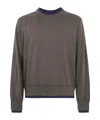 Sacai Cashmere Cotton Knit Pullover