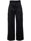 Sacai Belted Wide-leg Cargo Trousers