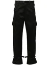 Sacai Tailored Straight Pants In Black