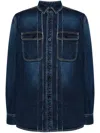 SACAI COTTON DENIM SHIRT