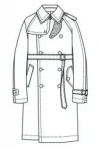 Sacai Cotton Gabardine Coat In Beige