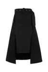 Sacai A-line Skirt In Black