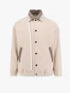 Sacai Cotton Jacket Collared Elasticated Hem