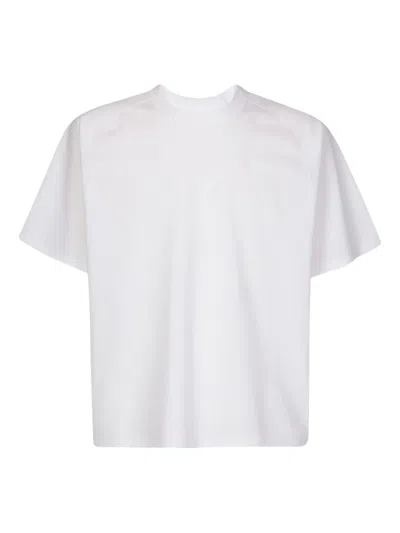 Sacai Cotton Jersey T-shirt In White