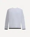Sacai Cotton Long Sleeve Jersey In White