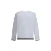 Sacai Cotton Long Sleeve Jersey In White