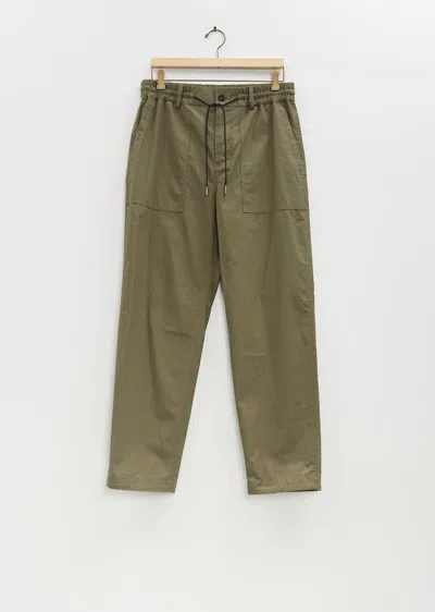Sacai Cotton Nylon Oxford Pants In Neutral