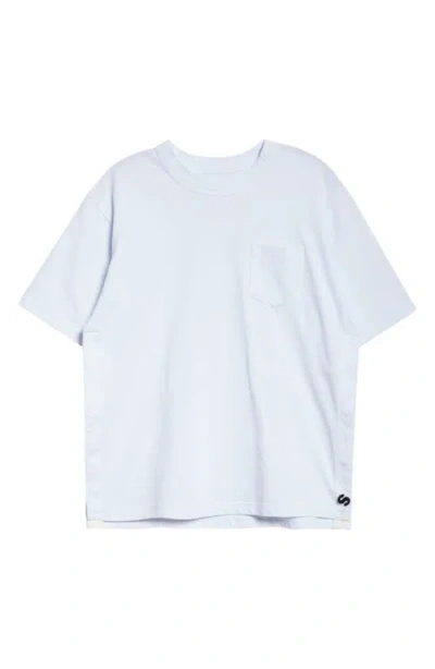 Sacai Cotton Pocket T-shirt In White 101