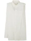 SACAI COTTON POPLIN SHIRT DRESS,24.07304