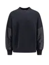 Sacai Twill X Sponge Sweat Pullover