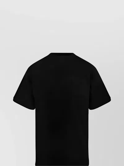 Sacai Cotton T-shirt Nylon Inserts