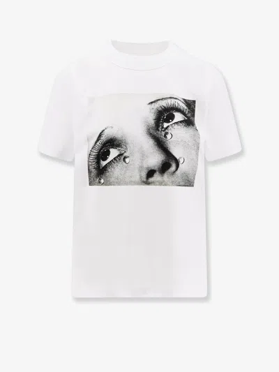 SACAI COTTON T-SHIRT