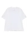 Sacai Cotton T-shirt In White