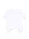 Sacai Cotton T-shirt In White
