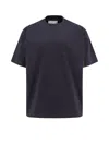 Sacai Cotton T-shirt With Multiple Pockets In Black