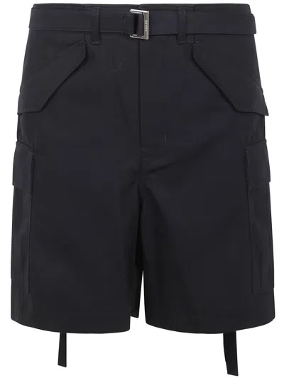 Sacai Cotton Twill Shorts