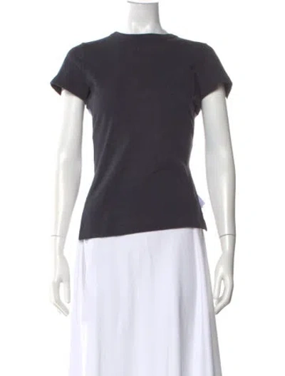 Pre-owned Sacai Crew Neck Short Sleeve T-shirt In Gray