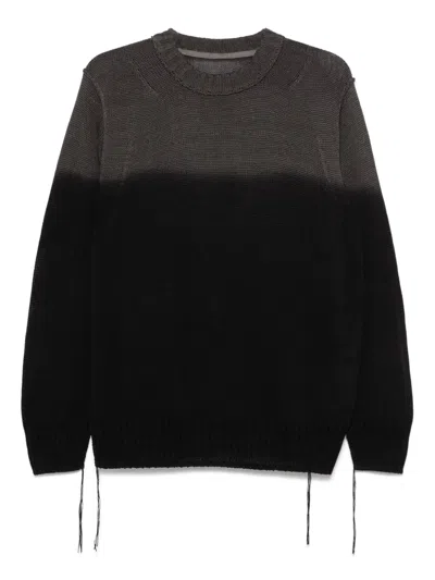 Sacai Pullover Mit Rundhalsausschnitt In Black