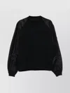 Sacai Men's Nylon And Cotton Sweatshirt