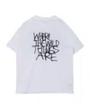 Sacai Crew Neck T-shirt In White