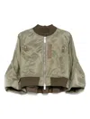 Sacai Cropped Bomber Jacket