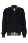 Sacai Layered Jacket In Navybkhaki