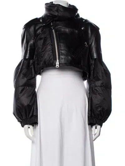 Pre-owned Sacai Deer Bomber Jacket In Black