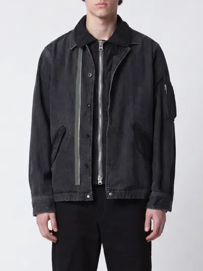 Sacai Jacket Men Color Black