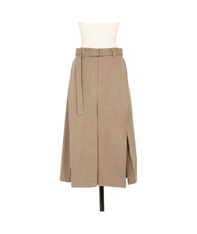 SACAI DENIM MIX SKIRT